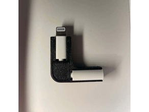 dangle dongle cable clip iphone 3d print model - Mito3D
