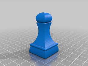pawn square 2021 ajedrez carr chess piece cuadrado france french pawns peon phifr pion scorpion xadrez heih 3d print model - Mito3D