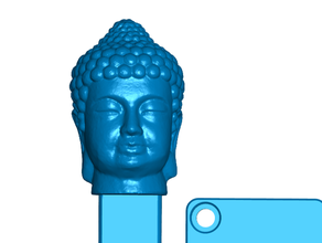 buddha cassetta postale bandiera montare 3d print model - Mito3D
