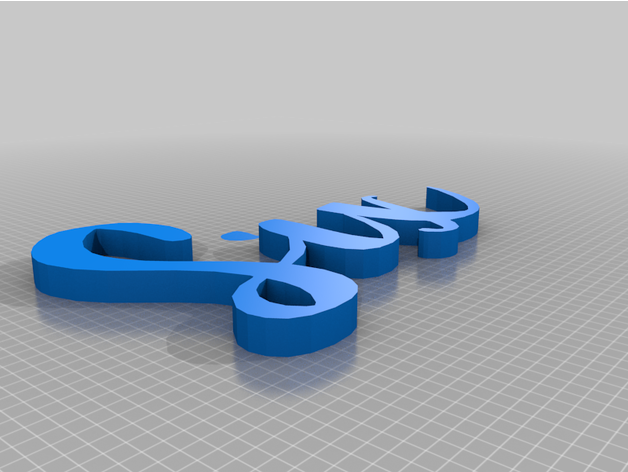 guión mesa números 3D print model - Mito3D