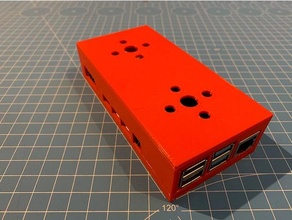 simple pikvm case 3d print model - Mito3D
