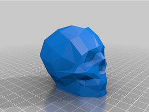 skull volvo ignition charm 3d print model - Mito3D