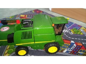 John deere t670i Brüder dönen işaret 3d print model - Mito3D