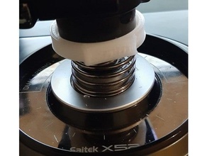 Saitek x52 profesyonel ilkbahar ara parçalar boyutları + Kurulum araç oyun kolu mod 3d print model - Mito3D