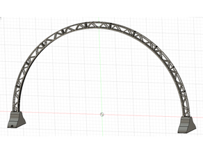 Led köprü Lamba destek br cke 3d print model - Mito3D