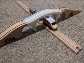 rail bridge height extension - fits ikea ramps 3d print model - Mito3D