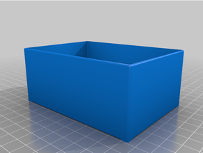 acrílico pintar contenedores puerto fletes portátil partes almacenamiento casos carga almacén 3d print model - Mito3D