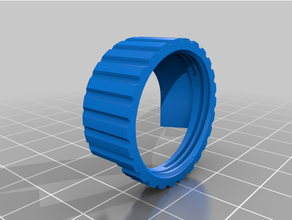 14mm bowl generic water bottle threaded adapter 3d print model - Mito3D