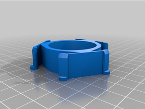 filament dry box spool adapters adapter drybox 3d print model - Mito3D