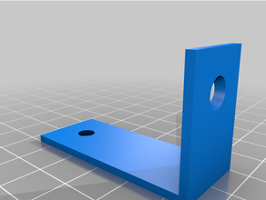 customizable angle bracket corner 3d print model - Mito3D