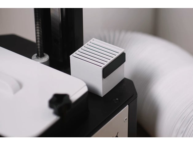 ld 002r carbón filtrar potenciar 3D print model - Mito3D