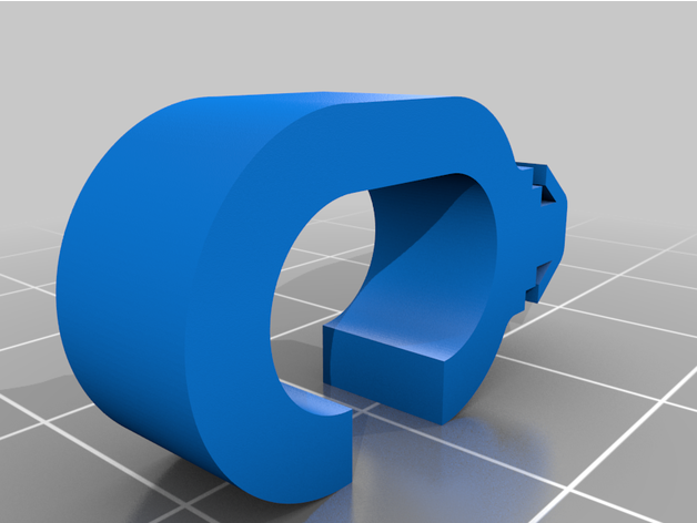 cappuccio copertina guaina titolare supporto peugeot 407 3D print model - Mito3D