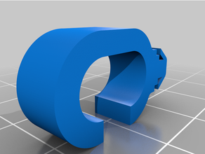 başlık örtmek kılıf Kulp destek peugeot 407 3d print model - Mito3D