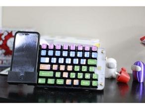 smkd92 koolertron iphone 6s phone mount macro keyboard mechanical 3d print model - Mito3D
