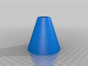 freestyleslalom cone espiral vaso linha patins 3d print model - Mito3D