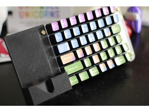 smkd92 Cholesterin 45 Grad Stand Makro Tastatur 3d print model - Mito3D