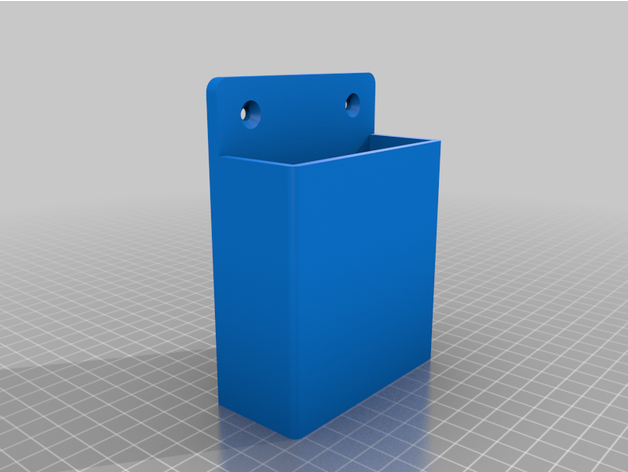 pared montado herramienta caja 3D print model - Mito3D