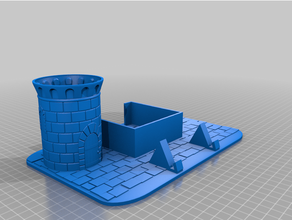 Bekitepe li masa st etiqueta estojo 3d print model - Mito3D