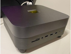 Mac mini raffreddamento USB centro ssd 3d print model - Mito3D