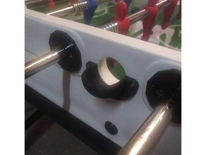 table soccer pelota insertar mesa fútbol 3d print model - Mito3D