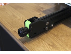 belt tensioner tevo tarantula 2040 extrusion mount gt2 3d printer 3d print model - Mito3D