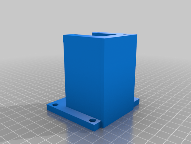 nema 17 wall mount 3D print model - Mito3D