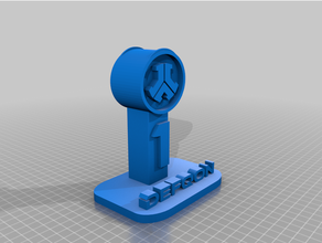 defqon 1 kulaklık Kulp destek defqon1 ayakta durmak 3d print model - Mito3D