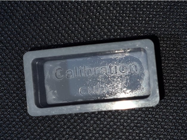 calibration cube 40x20 calibration calibration cube calibration calibration test printer calibration 3D print model - Mito3D
