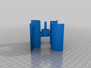 mini vent turbine lame 3d print model - Mito3D
