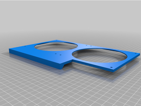 powermac g5 fan bracket 3d print model - Mito3D