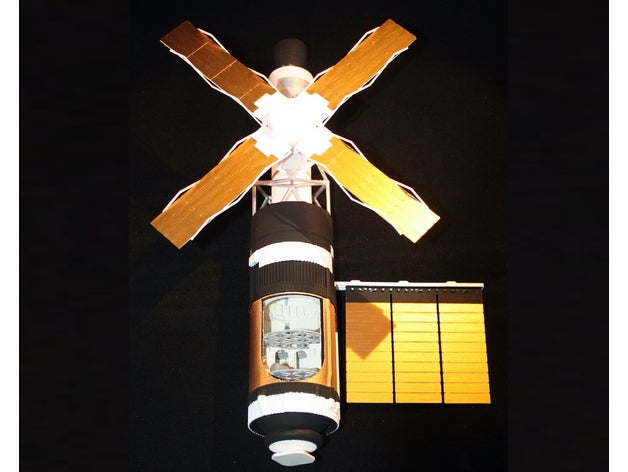 skylab lanzamiento orbital modelos nasa espacio estación Espacial 3D print model - Mito3D