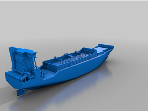 3d gedruckt Containerschiff Sietas typ 168 Natahlie ehler 3d print model - Mito3D