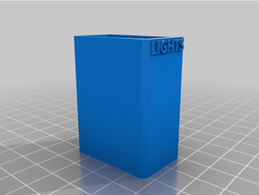 luci interruttore scatola logo anycubic i3 mega 3d print model - Mito3D