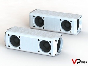 portable speaker 32w bluetooth 50 amplifier range loudspeaker 3d print model - Mito3D