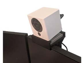 wyze cam v2 monitor stand webcam mount 3d print model - Mito3D