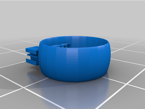 anillo Irene 3d print model - Mito3D