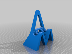 universal cell phone stand 3d print model - Mito3D