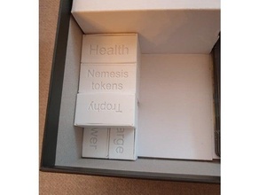 éons boites jetons jeu plateau jeux société organisateur planche Jeu boîte espace rangement 3d print model - Mito3D