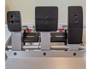 tilton 3pedal fanatec clubsport pedals csp v1 remix simracing 3d print model - Mito3D