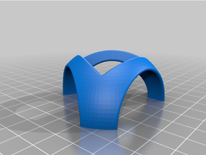 Rubik sphérique supporter rubiks cube 3d print model - Mito3D