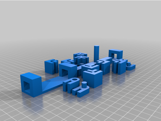 prusa mk3s+ DIY enceinte modules 1 8 feuilles i3 3D print model - Mito3D