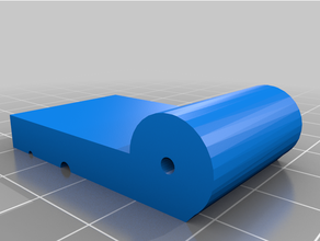 filament épisseur 2mm charnière trous épissure 3d print model - Mito3D