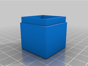 30mm cube lid 3d print model - Mito3D
