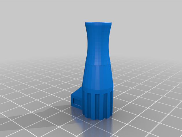 easy loosen long gopro bolt knob 40mm m5 3D print model - Mito3D