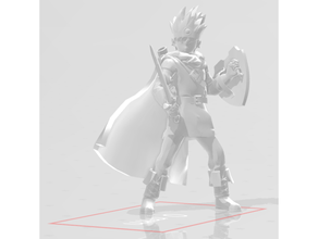 Erdrick Amiibo Dragonquest nintendo parçalamak Kardeşler Süper kardeşler 3d print model - Mito3D