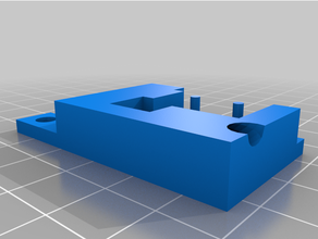 ender 3 filamento sensor guía rail 3d print model - Mito3D