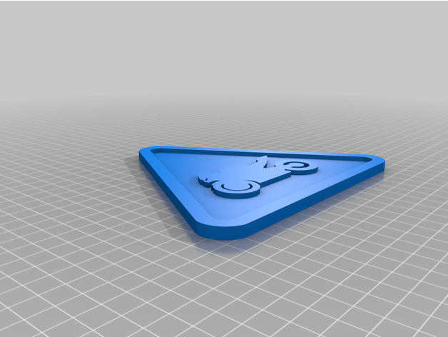 kawasaki panel 3D print model - Mito3D