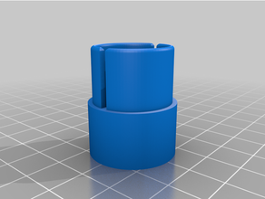 Glasfaser Mast Deckel Pole 3d print model - Mito3D
