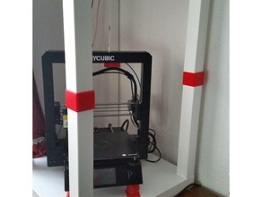 Ikea lake masa Ara bağlantılar eksiklik basit 3d print model - Mito3D