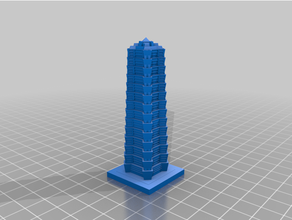 greeblecity hierarchy 3d print model - Mito3D